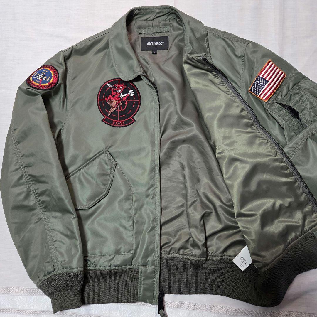 AVIREXアヴィレックス CWU-36/P VX-31 MA-1 TOPGUN