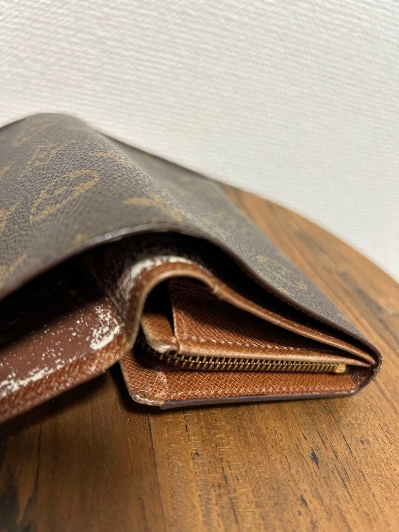LOUIS VUITTON ポルト・モネ・ビエ　トレゾール　L字ファスナー