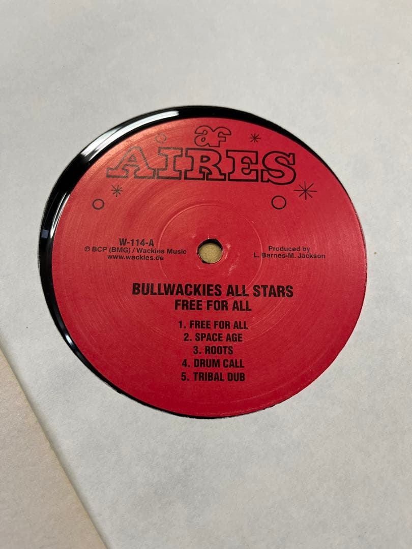 洋楽 Bullwackie All Stars / Free For All LP