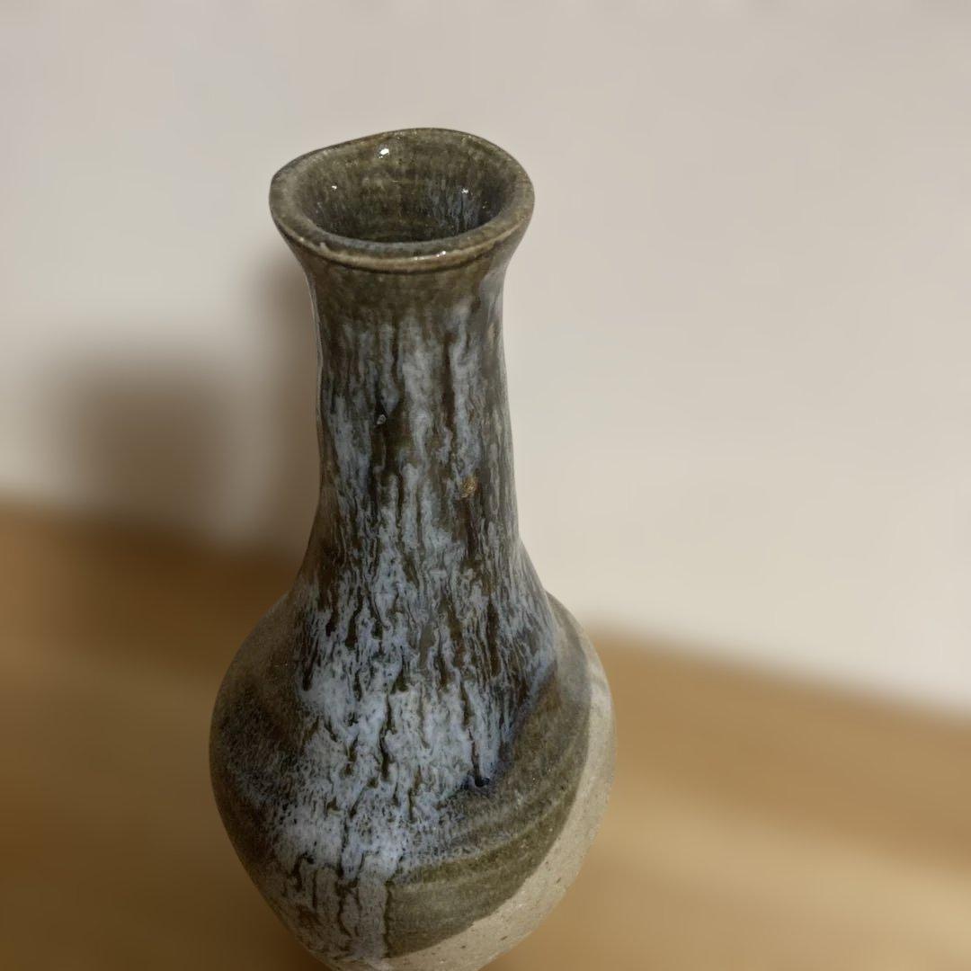 朝鮮唐津　花生　唐津焼花入　茶道具　陶器　唐津焼 唐津焼　花瓶　花器