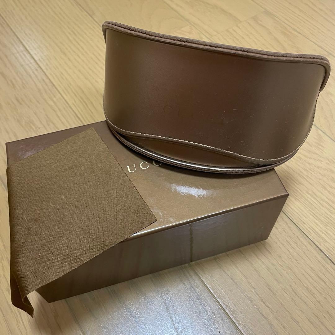 GUCCI サングラス ブラウン ケース付き