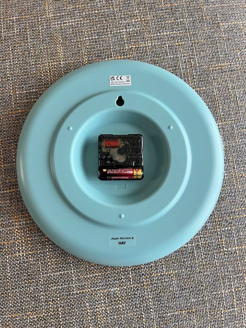 【本日値下げ】HAY WALL CLOCK ブルー