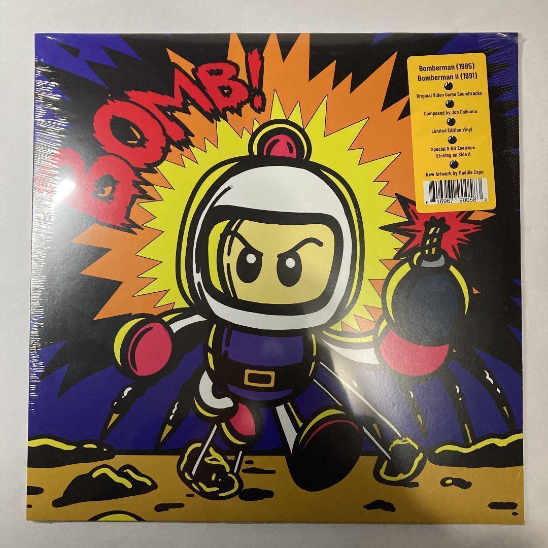 完売　入手困難　限定盤　ボンバーマン1&2　オリジナルサウンドトラック　LP