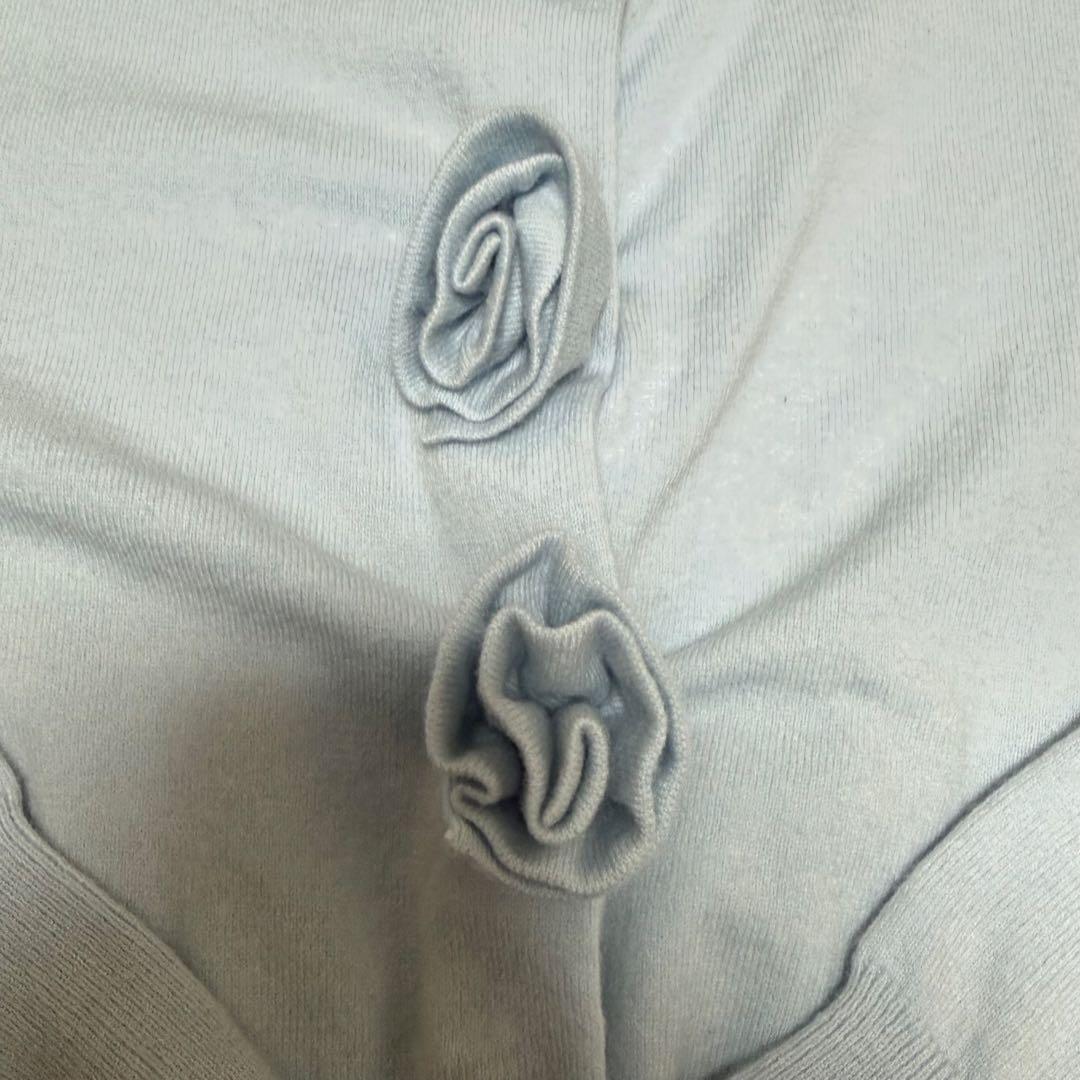 treat ürself Rose flower motif cardigan