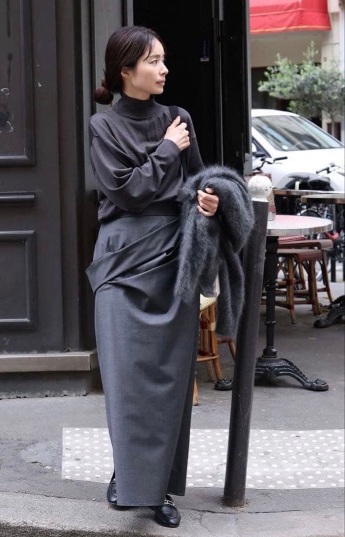 deres デレス 18th Muse skirt グレー 0サイズ