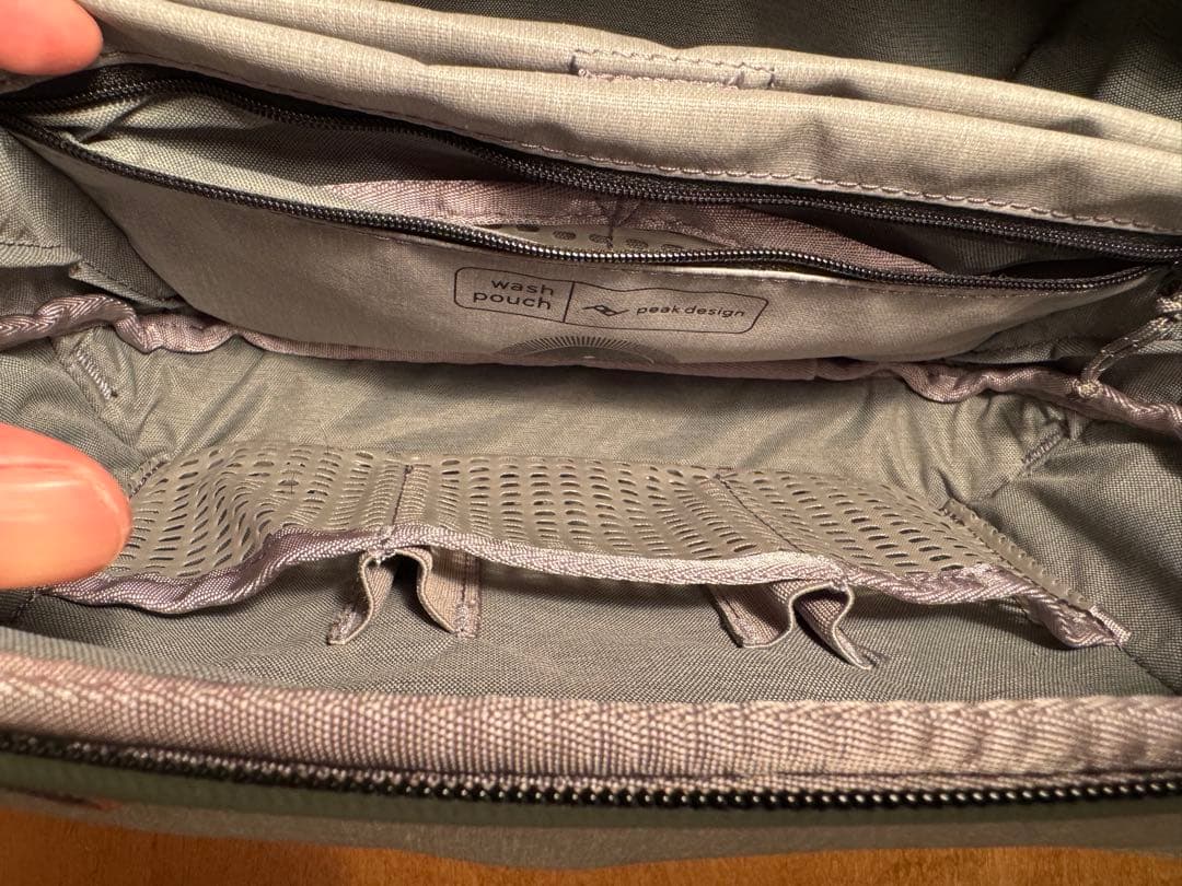 【ほぼ新品】 Peak Design Wash Pouch セージ