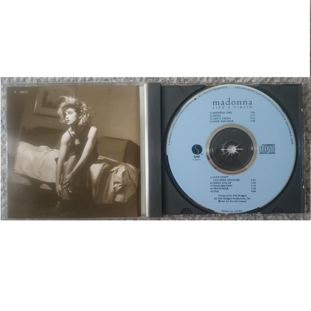 MF　　マドンナ　　ライク・ア・ヴァージン　【CD/旧規格/シール帯】