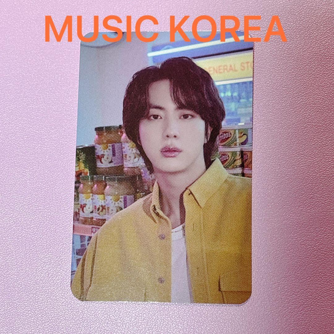 BTS PTD アルバム Music Korea +特典 トレカ　ジン　JIN