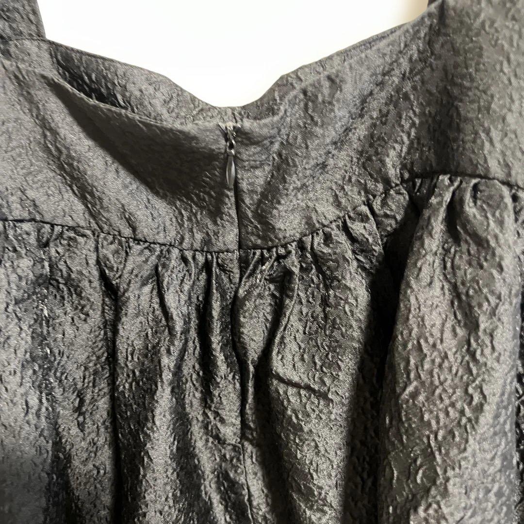バースデーバニッシュ　美品　セットアップ　リボン付き黒キャミソール　フリーサイズ