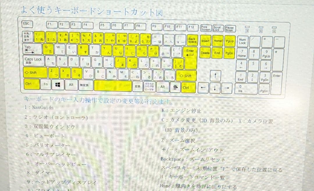 HORIZONリアルフライト9.5Sコントローラー、日本語説明書のみ