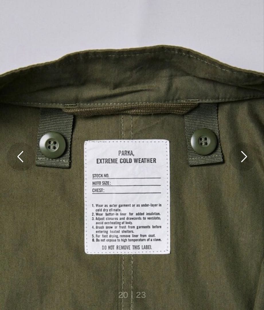 m-65 モッズコート