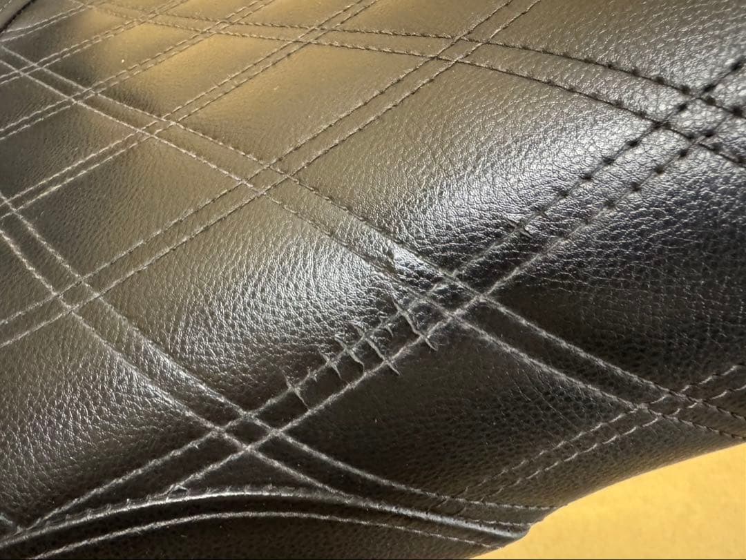 SADDLEMEN ブラック バイクシート