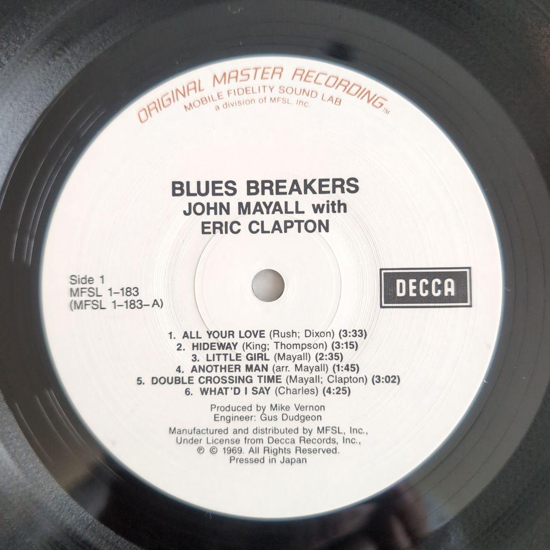 超美盤！エリック・クラプトン「Blues Breakers」モービルLP