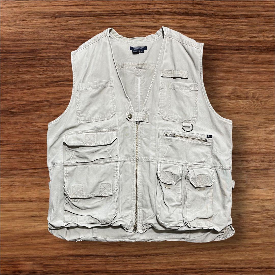 511 Tactical ベスト　ベージュ　XL