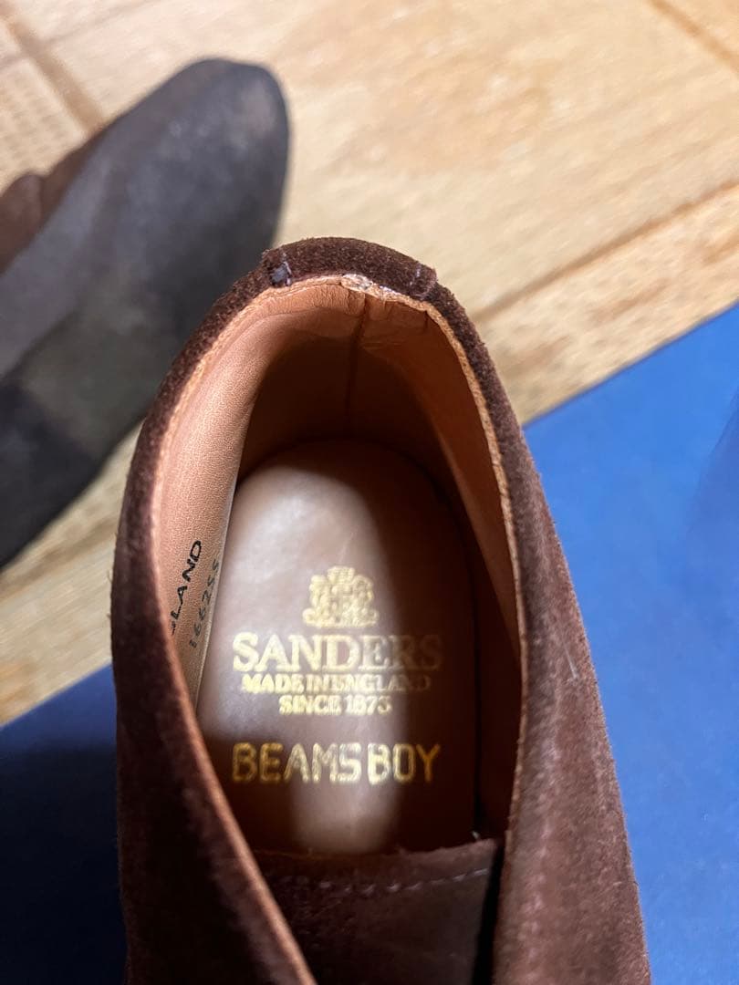 sanders サンダース　beamsboy ビームスボーイ　別注