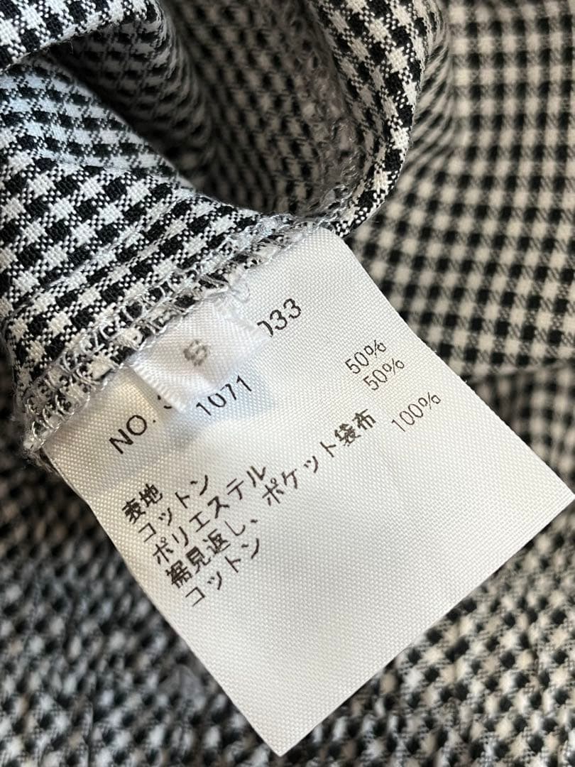 美品／Ron Herman ロンハーマン　ギンガムチェック　ギャザースカート