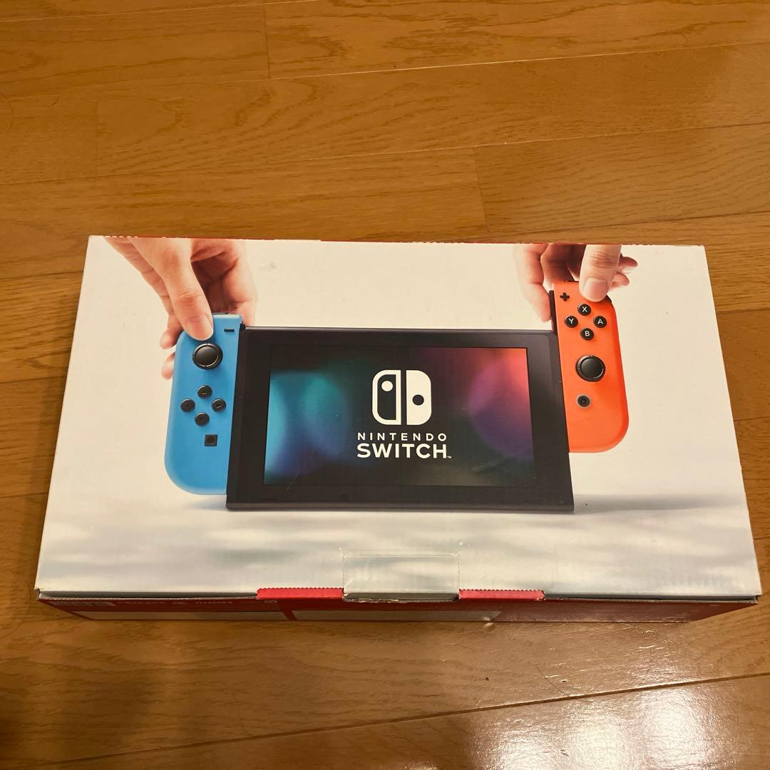Nintendo Switch 本体 ネオンブルー/ネオン➕持ち運びケース