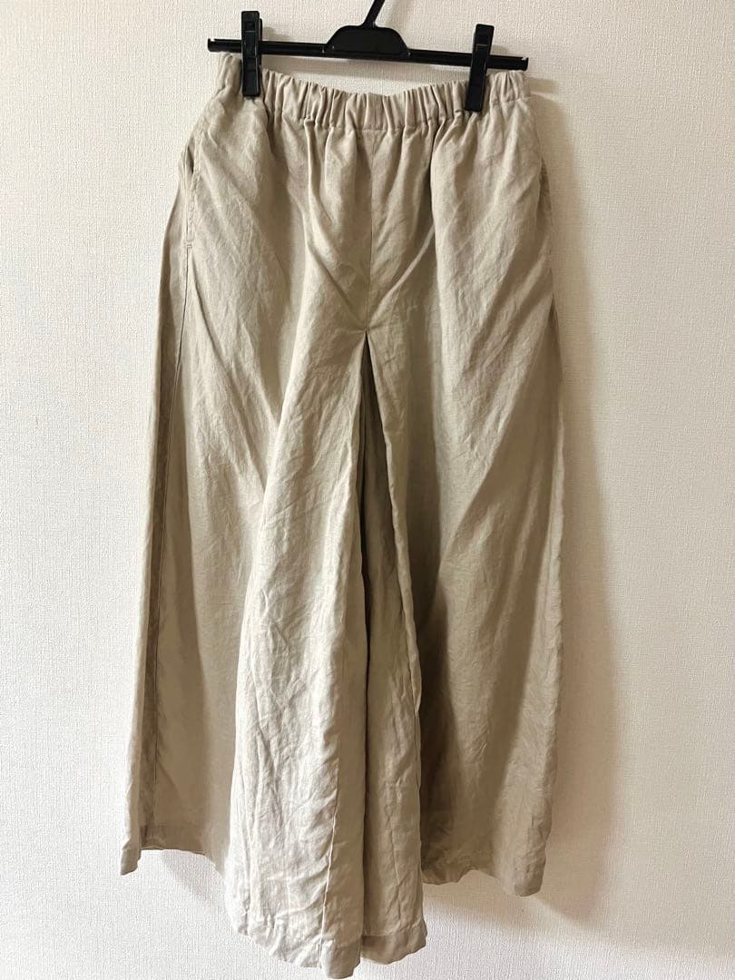【新品未使用】ジャーナルスタンダード リネンタックキュロット