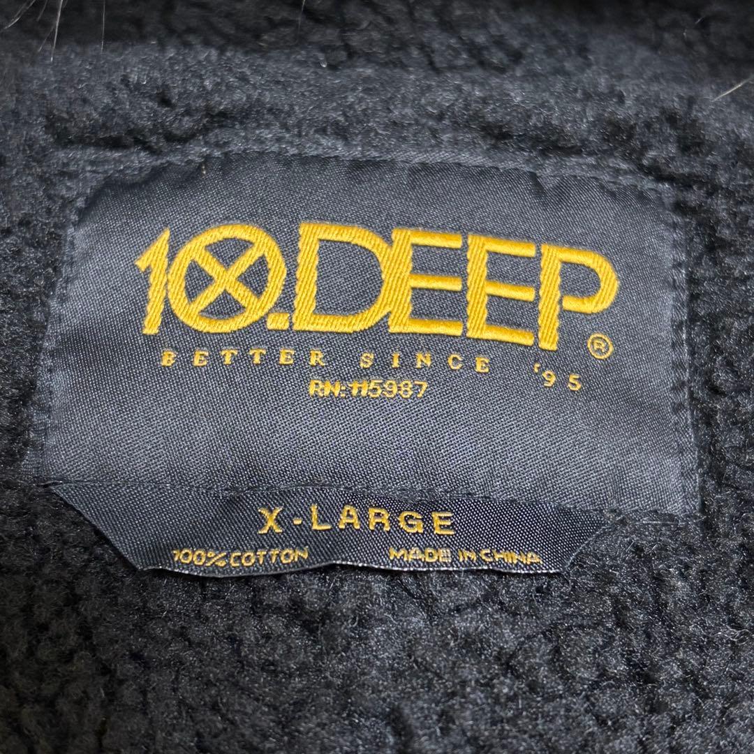 10Deep テンディープ モッズコート XL カーキ ミリタリーコート 裏ボア