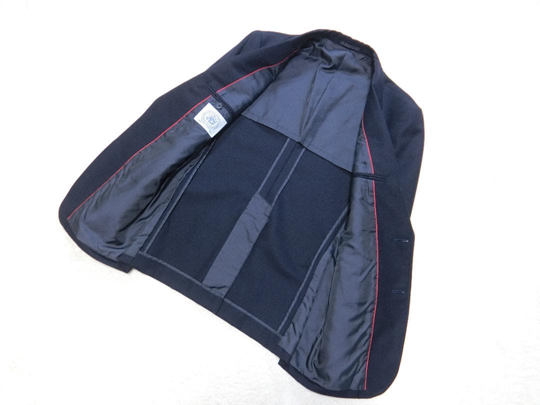 しんちゃん　ジェイプレス　段返り　３釦　ブレザー　ネイビー　１１