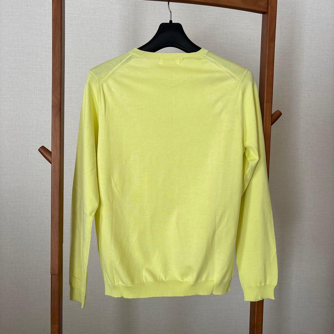Ballsey イエローコットンニット カーディガン