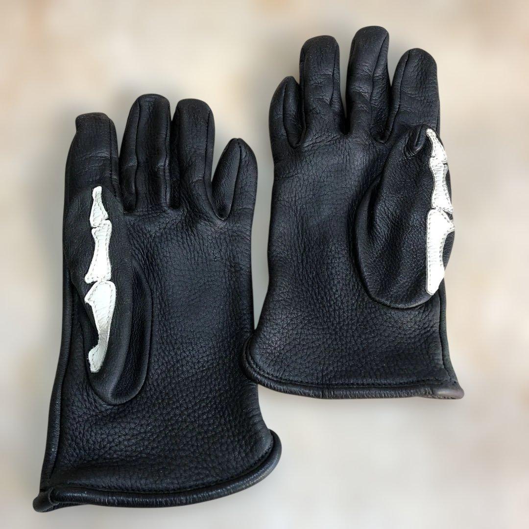 VANSON レザー グローブ Roper Bones X-ray Ｓ