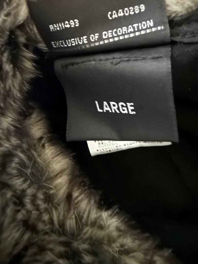 New Era フライトキャップ Lサイズ　黒