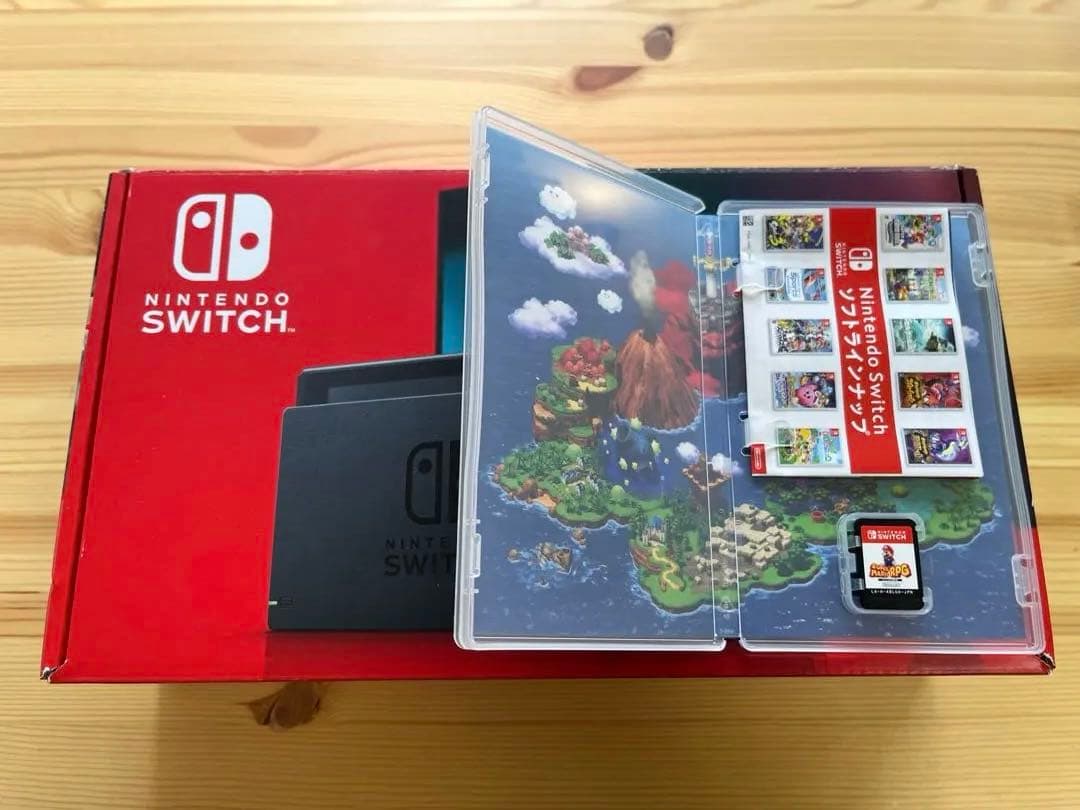 Nintendo Switch 本体 + ソフト付き