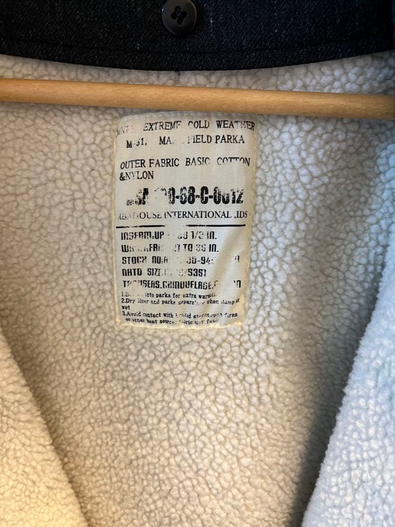 【5351POUR LES HOMME 】　モッズコート　（定価¥82,500）