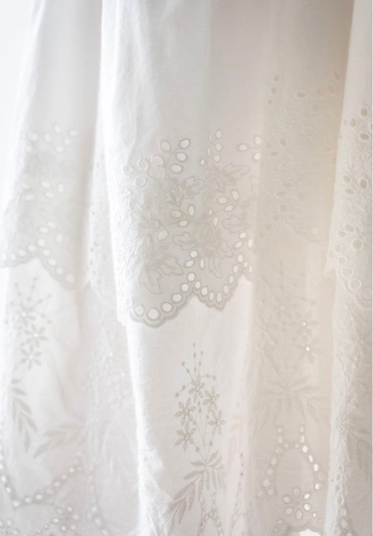 スカート Acka cotton lace skirt(size1)