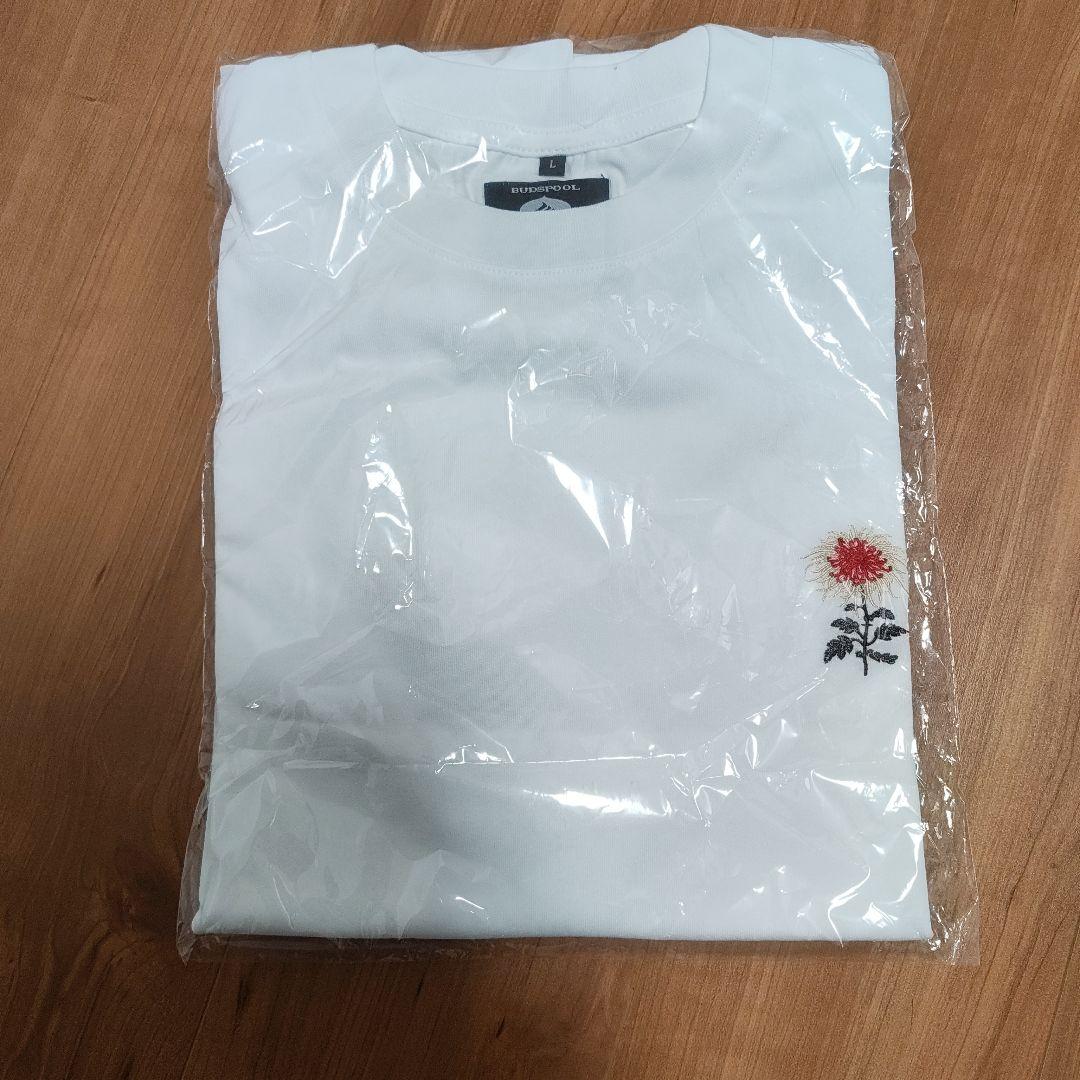 GAKKIN × BUDSPOOL ホワイト 日章菊