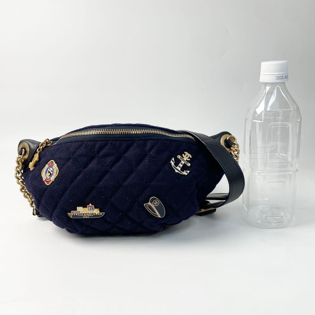 CHANEL チャーム ココマーク ボディバッグ 斜めがけ クロスボディ26番.