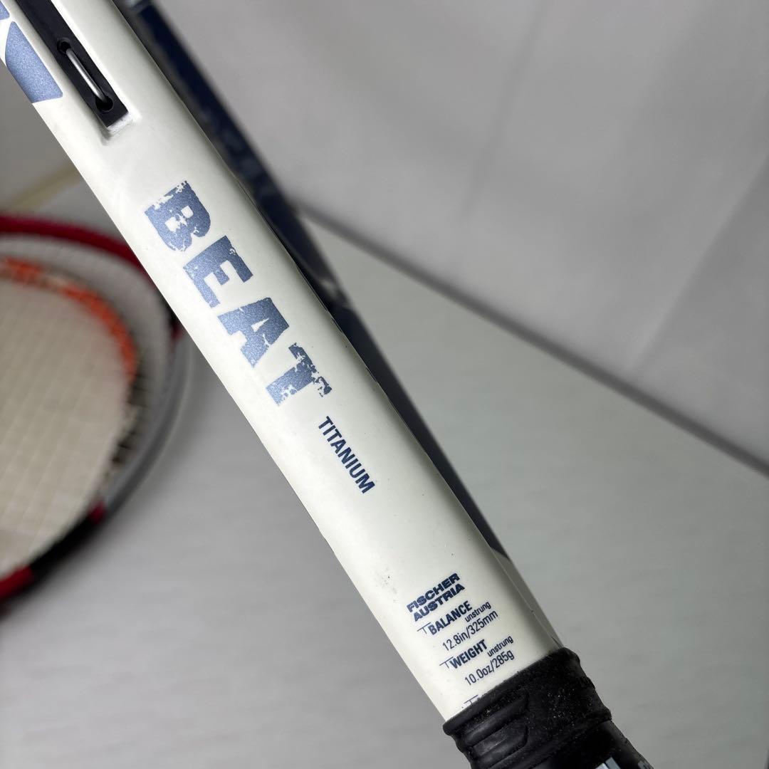 W*0様 硬式テニスラケット 3本セット YONEX HEAD FISCHER
