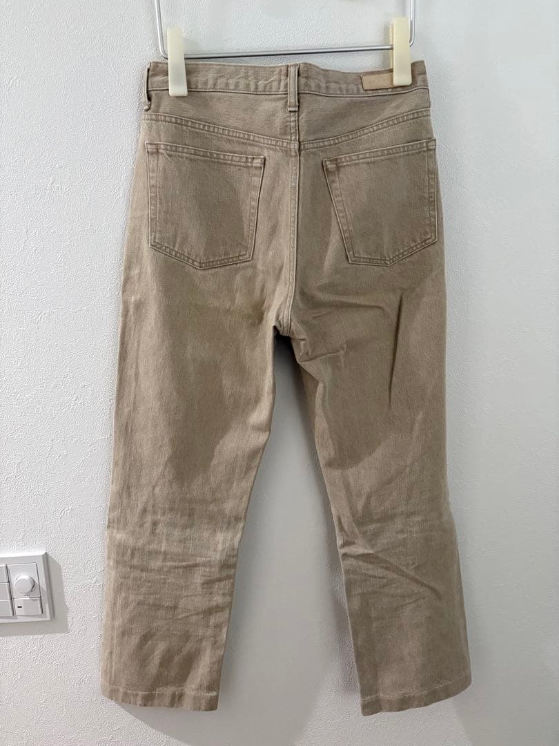 THE SHISHIKUI シシクイ BASIC JEANS BEIGE 27