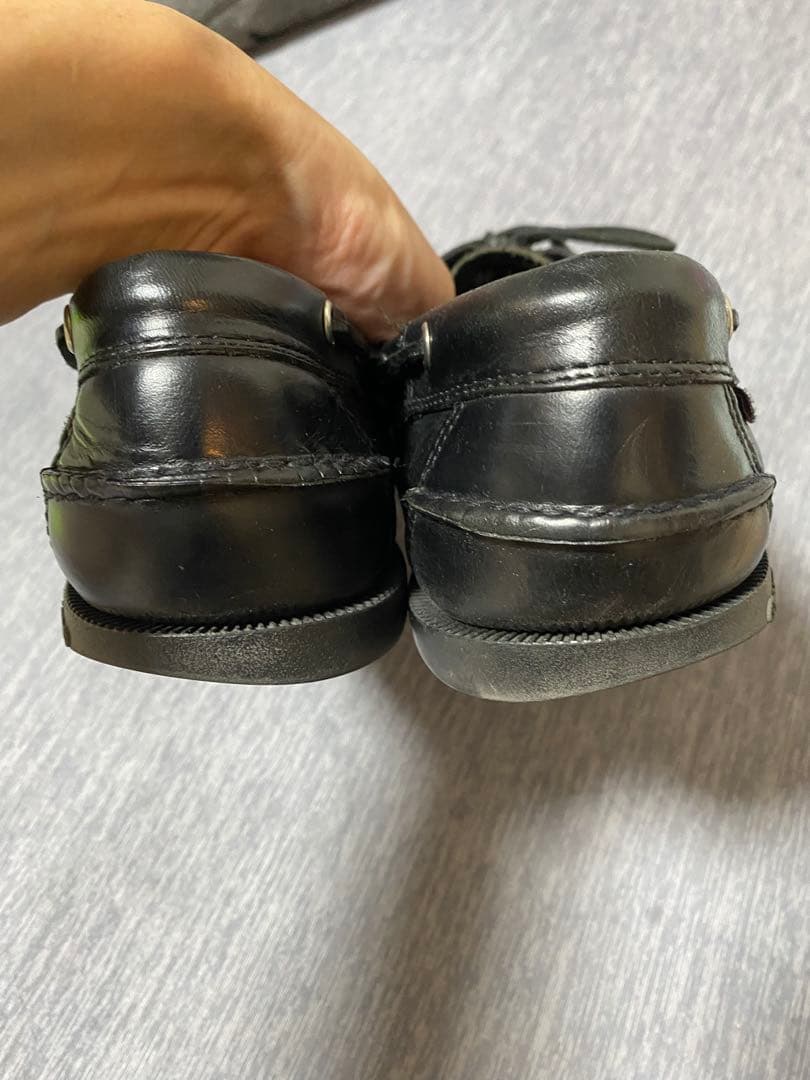 G.H.BASS&CO Bass ブラックレザー ジーエイチバス