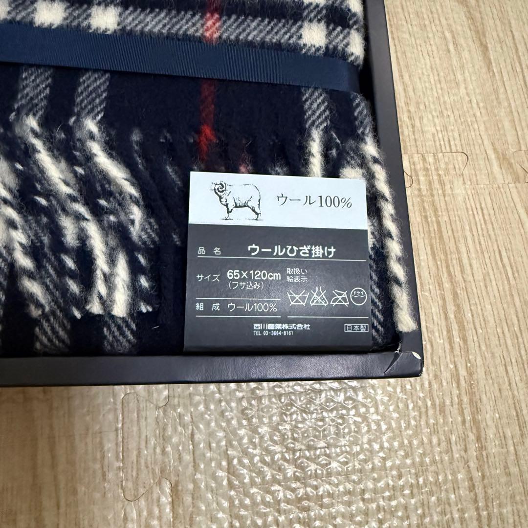 【新品未使用】BURBERRY LONDON ウールひざ掛け　ノバチェック箱なし