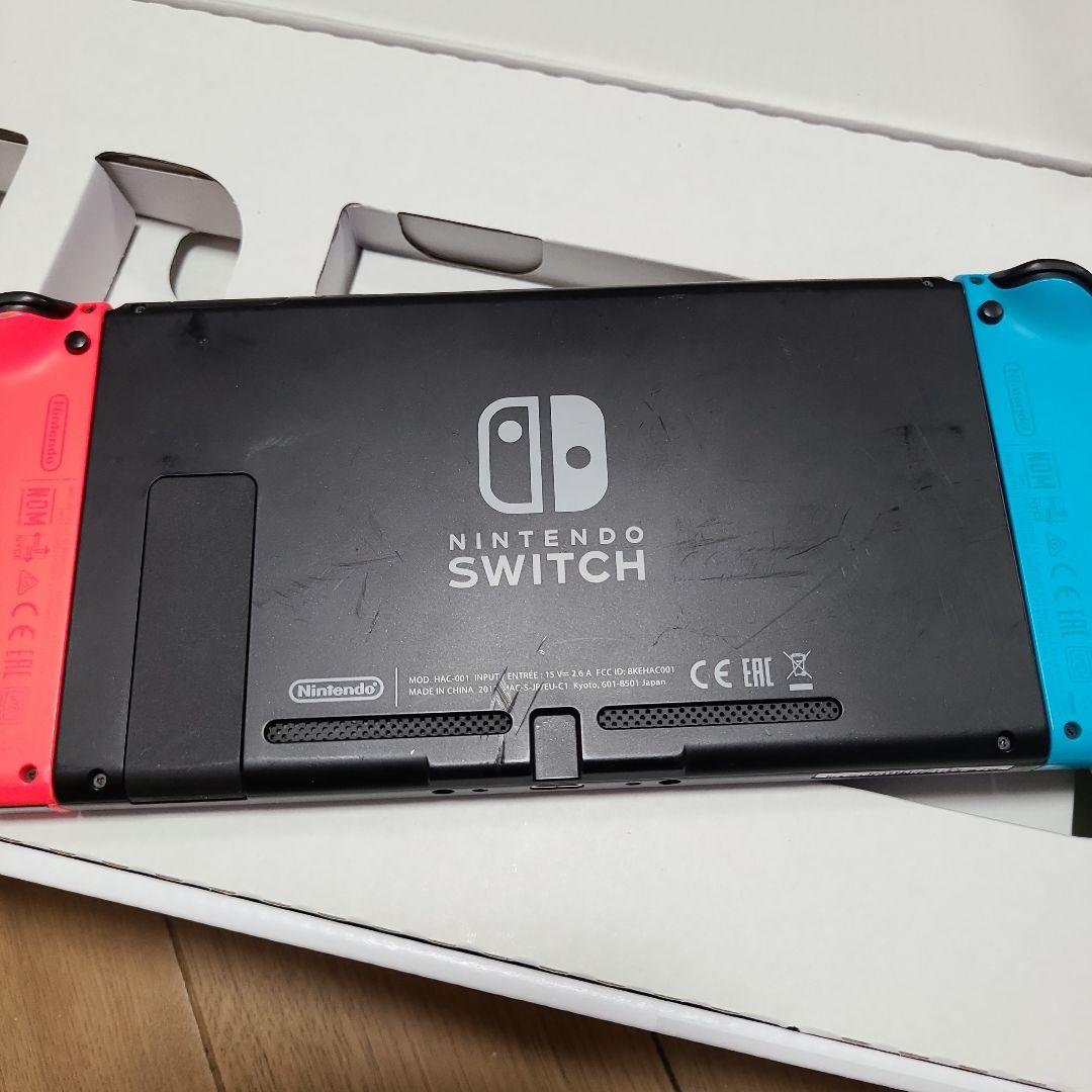 (箱なし)Nintendo Switch　ニンテンドースイッチ本体セット①