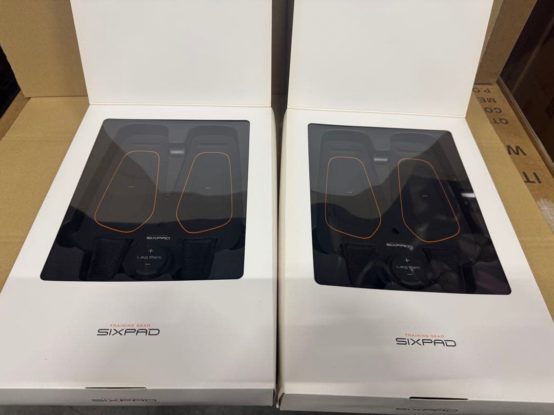 シックスパッド レッグベルト SP-LG2210F 2点セット未使用品