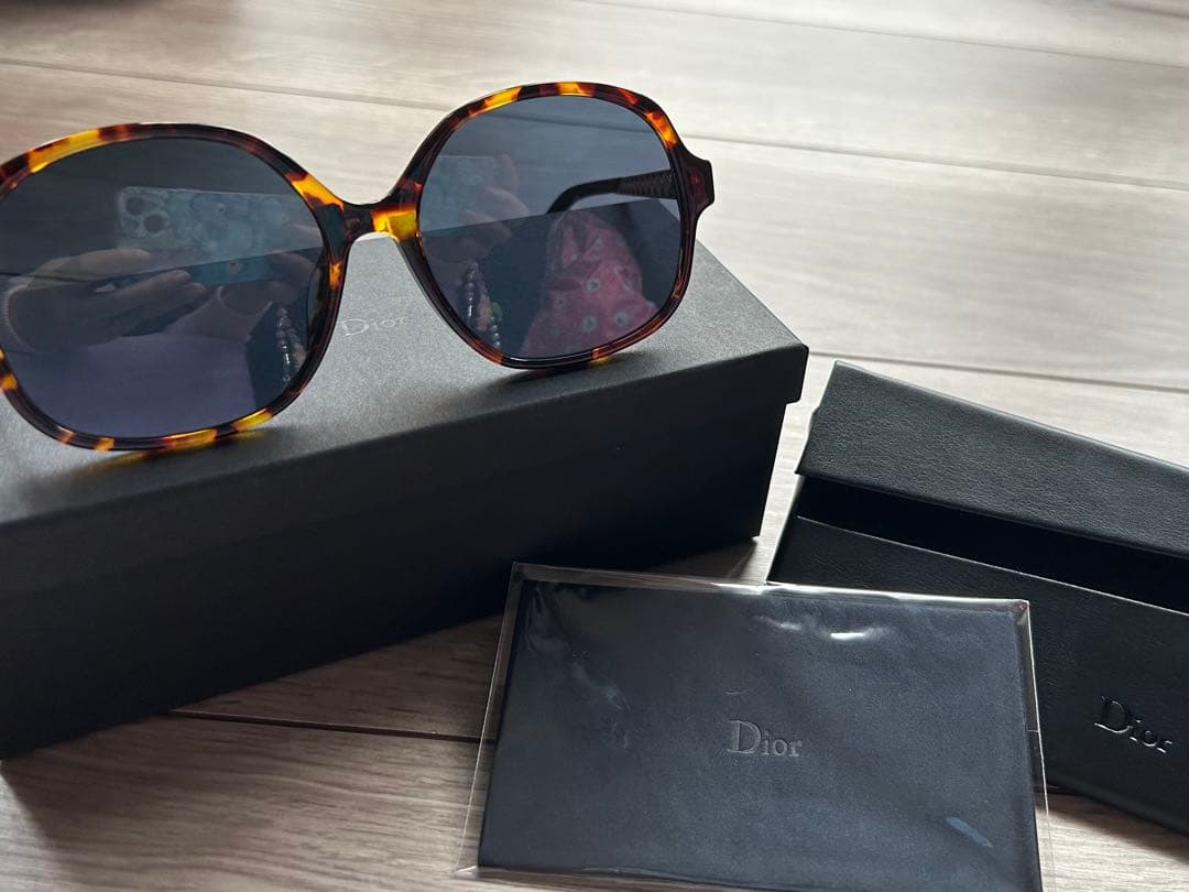 Dior トータスシェル サングラス