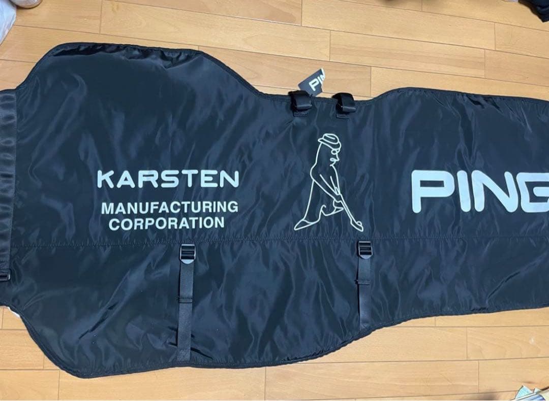 専用　新品　ピン　PING トラベルケース　キャディバッグ　ブラック