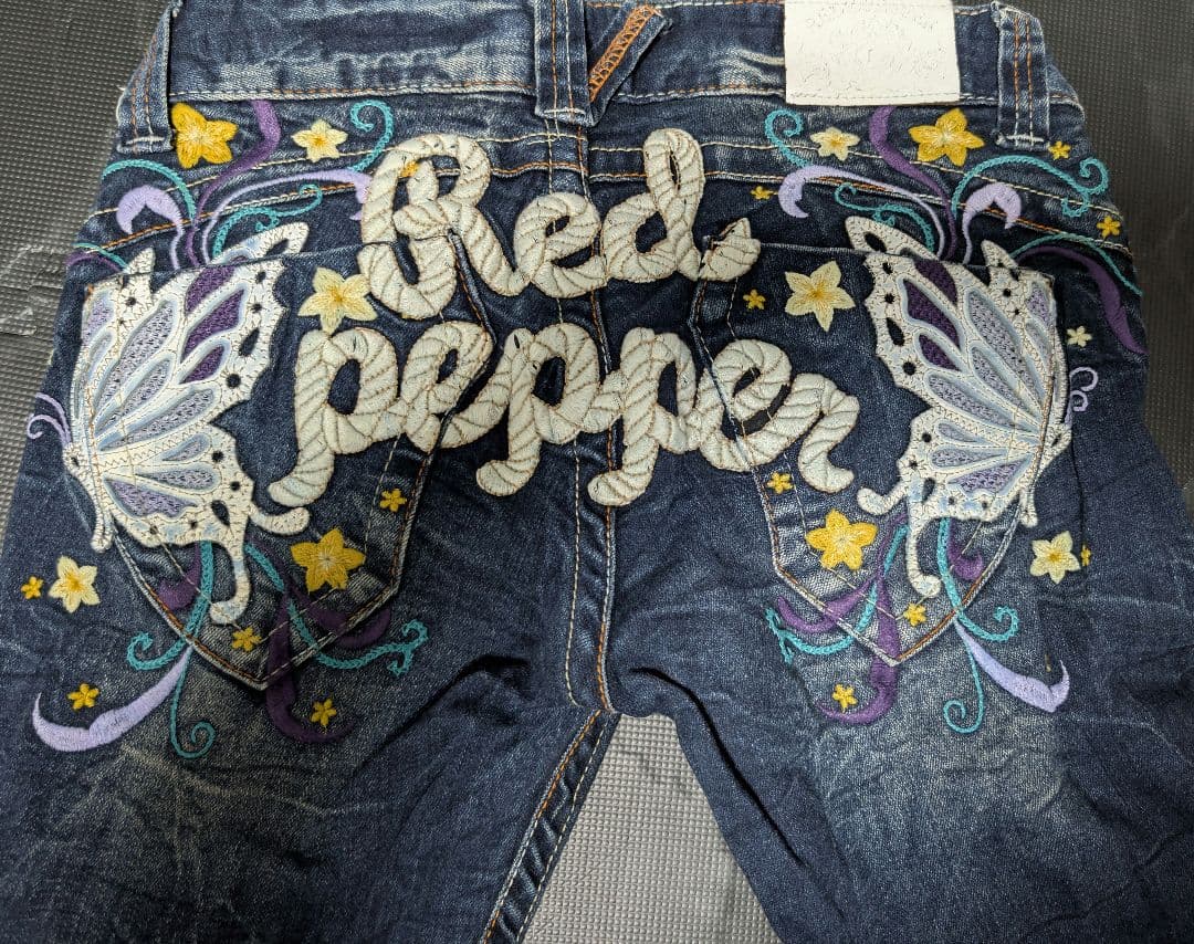 Red Pepper ブーツカットデニム