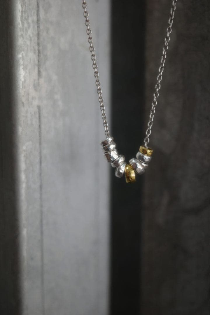 Taupe D Motoike 別注ten seeds necklace