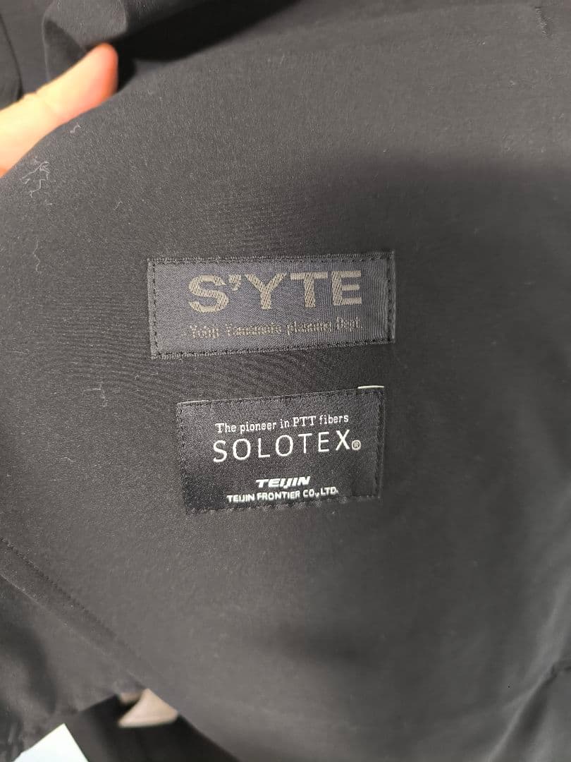 s’yte SOLOTEX ジャケット US-J11-900 サイズ2