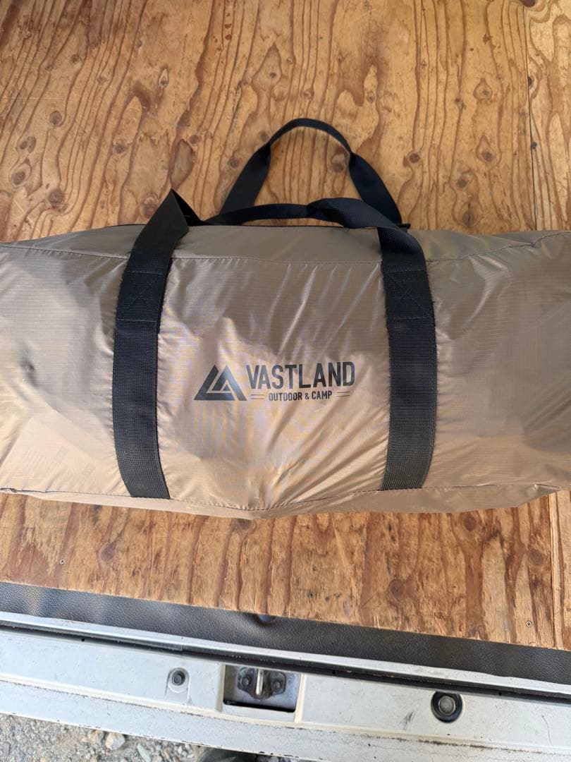 VASTLAND テント 2人用 トンネルテント デュオ 大型サイドウィンドウ付