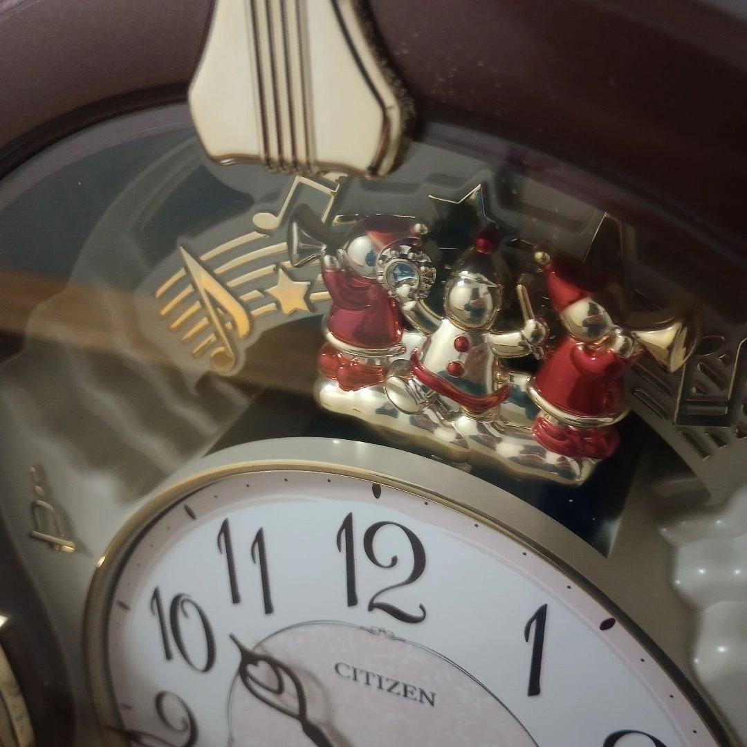 CITIZEN メロディ電波時計 パルミューズコンチェル 4MN495 中古