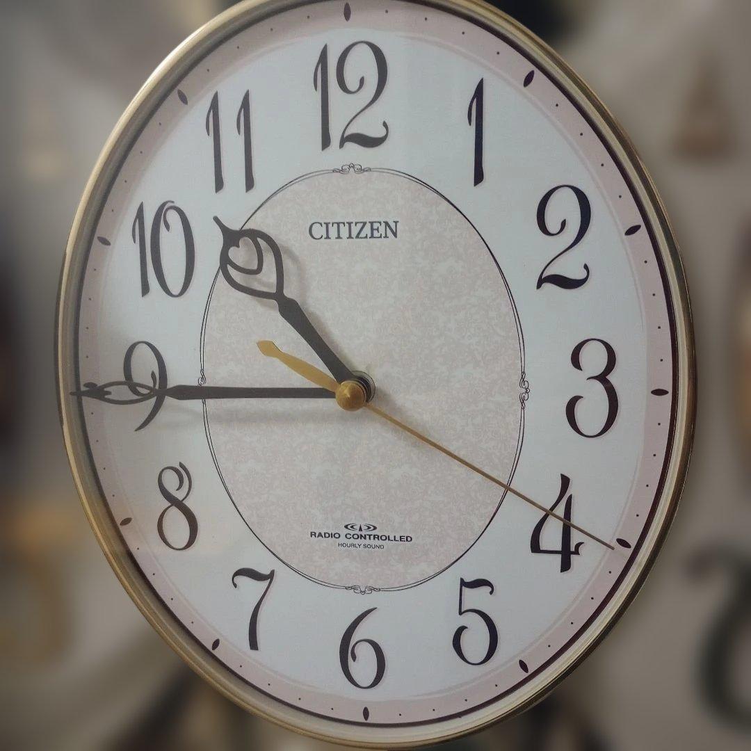 CITIZEN メロディ電波時計 パルミューズコンチェル 4MN495 中古