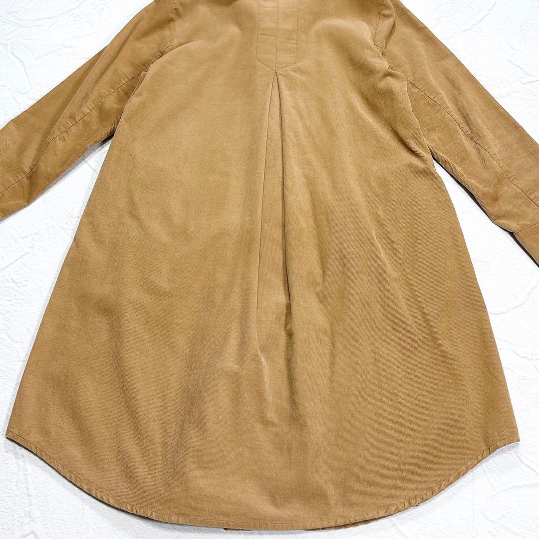 ✨美品✨パラスパレス　コーデュロイ　スプリングコート　ワンピース　比翼　日本製
