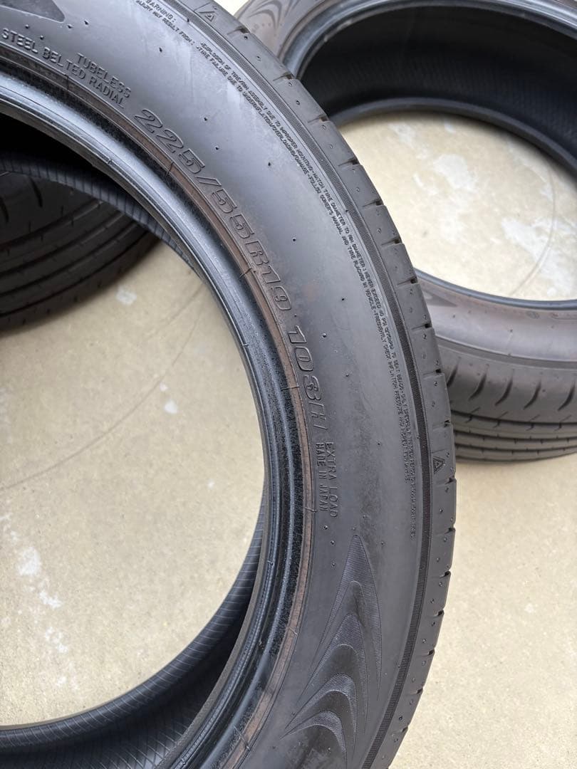 ツタヤ10‼️2025年製ダンロップ19インチ 225/55R19