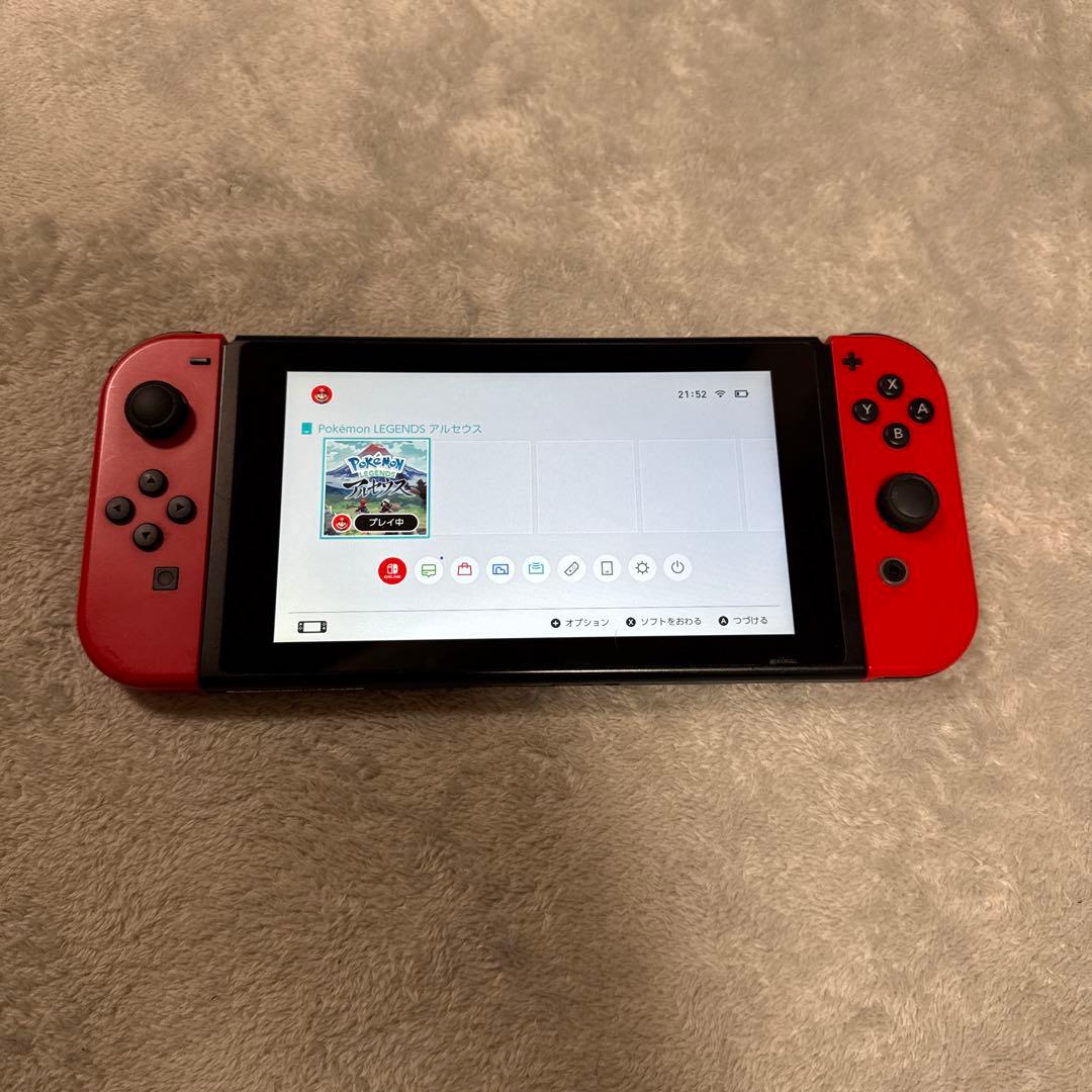 Nintendo Switch 赤 本体 初期化済 激安