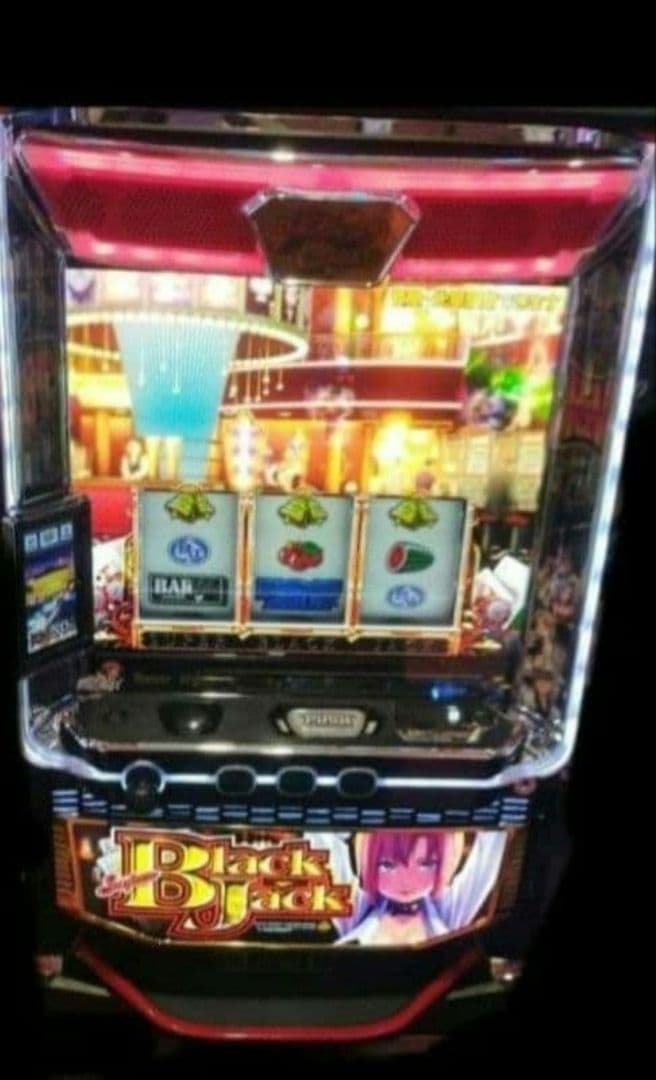 パチスロ実機 スーパーブラックジャック スマスロユニット付⑮